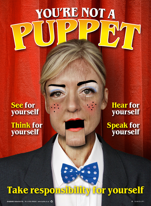 You're not a puppet