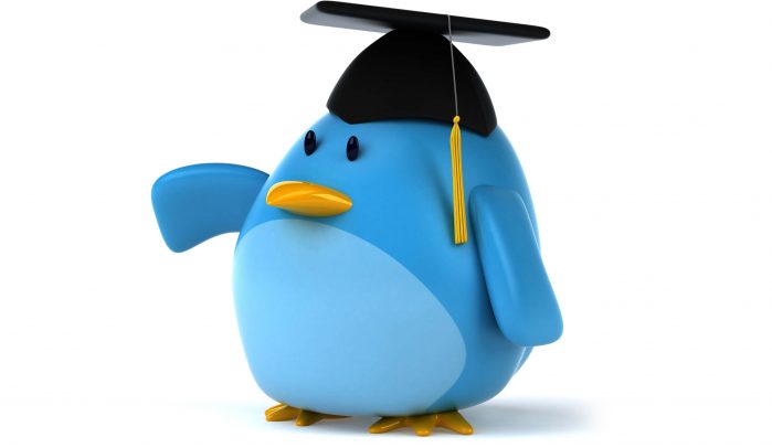3D-rendered-blue-bird-wearing-mortarboard-hat