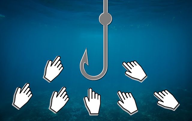 fish-hook-in-water-surrounded-by-hand-cursors