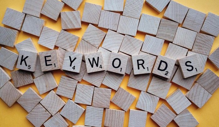 The-word-'keywords'-spelt-in-Scrabble-tiles