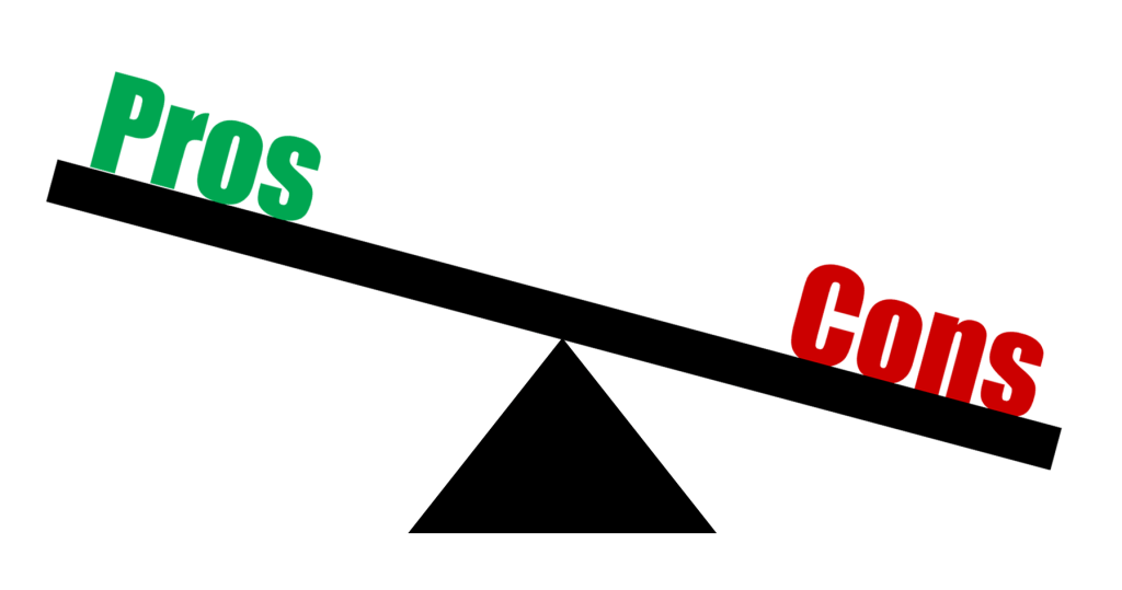Pros-versus-cons-scale-weighted-towards-the-cons