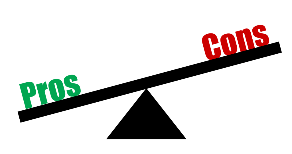 Pros-versus-cons-scale-weighted-towards-the-pros