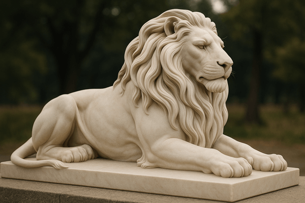 Majestic-lion-sculpture
